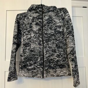 Lululemon Scuba Hoodie Black and White size 8